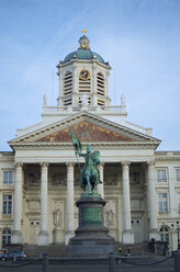 Belgium, Brussels, View of Church of St. Jacob at Brussels - MH000178