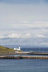 Vereinigtes Königreich, Schottland, Blick auf den Leuchtturm von Scrabster - EL000120