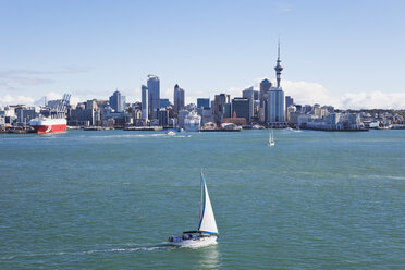 Neuseeland, Auckland, Blick auf die Stadt - GW002188