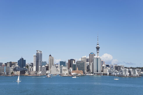 Neuseeland, Auckland, Blick auf die Stadt - GW002191