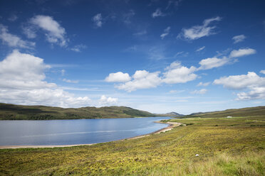 Vereinigtes Königreich, Schottland, Blick auf Loch Hope bei Inverhope - ELF000170