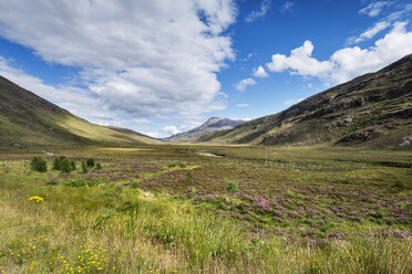 United Kingdom, Scotland, View of Torridon hills at Northwest Highlands - ELF000183