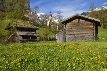 Österreich, Tirol, Historische Holzmühle in Seebach - ES000386