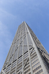 Vereinigte Staaten, Illinois, Chicago, Blick auf den Hancock Tower - FOF005123