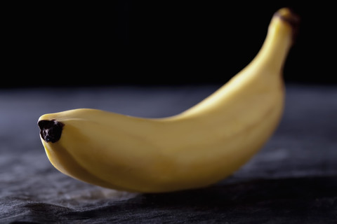 Banane, Nahaufnahme, lizenzfreies Stockfoto