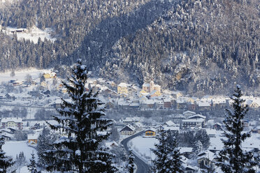 Österreich, Kärnten, Blick auf das Drautal - SIEF003841