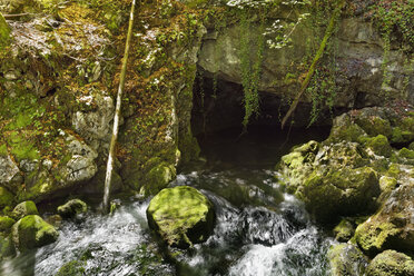 Österreich, Salzburg, Blick auf den Gollinger Wasserfall - SIE003875