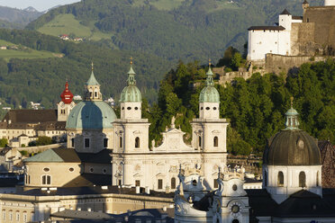 Austria, Salzburg, View of Collegiate Church - SIE003926