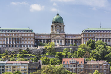 Ungarn, Budapest, Blick auf die Budaer Burg - MAB000074