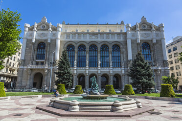 Hungary, Budapest, View of Vigado concert hall - MAB000077