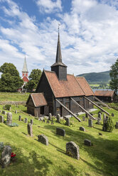 Norway, Stave Church from Roedven - HWO000033