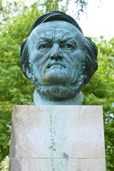 Deutschland, Bayern, Statue von Franz Liszt - MH000187