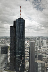 Germany, Hesse, Frankfurt, View of Main Tower - MSF002937