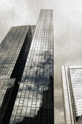 Germany, Hesse, Frankfurt, View of High-rise buildings Galileo Tower - MSF002945