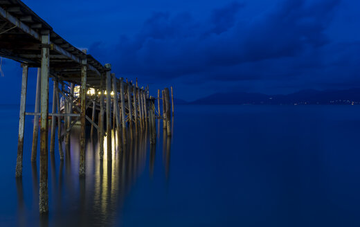 Thailand, Pier auf Ko Samui - SJF000030