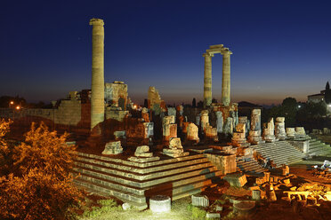 Turkey, View of Apollon temple at archaeological site - ES000397