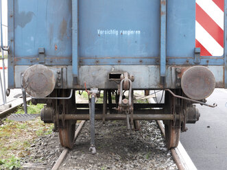 Germany, Offenbach, Abandoned freight car - BSC000288