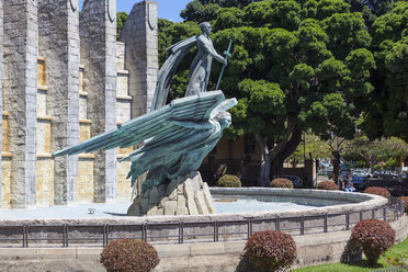 Spanien, Denkmal von al Angel Caido - AM000371