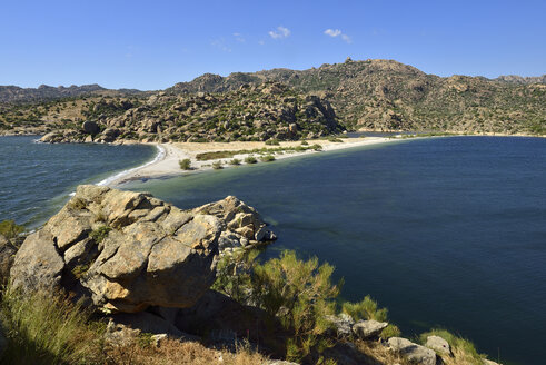 Turkey, View of north shore of Lake Bafa Nature Park - ES000410