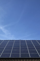 Germany, Bavaria, Solar panels on roof - RDF001057