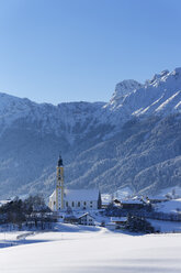 Germany, Bavaria, View of Pfronten village - SIEF003968