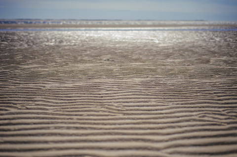 Dänemark, Romo, Sanddünen an der Nordsee, lizenzfreies Stockfoto