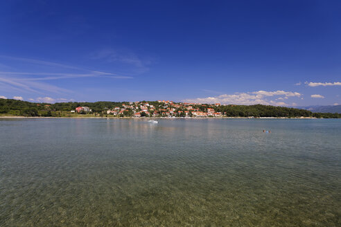 Kroatien, Krk, Blick auf Cizici - GF000056
