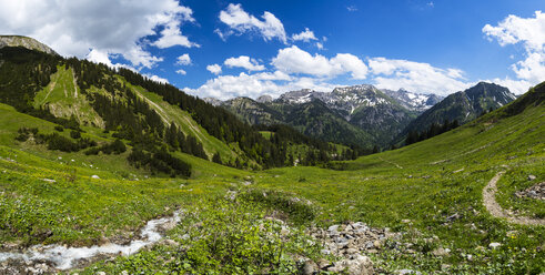 Germany, Bavaria, View of Allgaeu High Alps - STSF000036