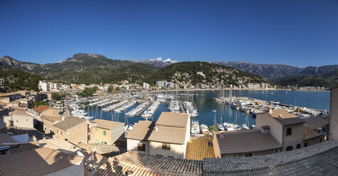 Spanien, Mallorca, Blick auf Port de Soller - STD000006