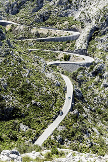 Spain, Mallorca, View of Winding road - STD000004