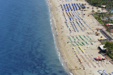 Türkei, Alanya, Blick auf den Kleopatra-Strand - SIE004016