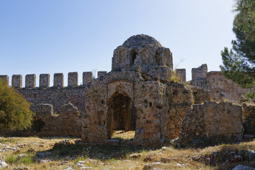 Türkei, Alanya, Blick auf die byzantinische Kirche des Heiligen Georg - SIE004018