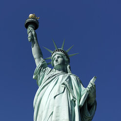 USA , New york, Blick auf die Freiheitsstatue - JHEF000028