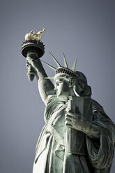 USA , New york, Blick auf die Freiheitsstatue - JHEF000029