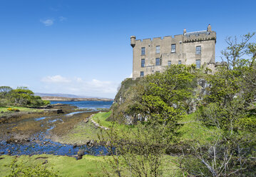 Vereinigtes Königreich, Schottland, Ansicht von Dunvegan Castle - EL000221