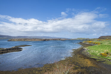 Vereinigtes Königreich, Schottland, Blick über Loch Dunvegan - EL000217