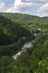 Germany, Rhineland Palatinate, View from monastery to Lahn River - CSF019699