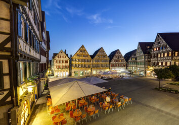 Germany, Baden Wuerttemberg, View of marketplace at Herrenberg - AM000683