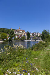 Deutschland, Baden Württemberg, Blick auf Horb am Neckar im Schwarzwald - AMF000700