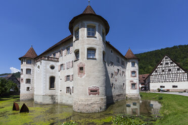 Deutschland, Baden Württemberg, Blick auf Wasserschloss Glatt - AM000713