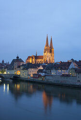 Germany, Bavaria, Regensburg, townscape - WWF002910