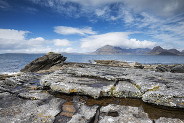 Vereinigtes Königreich, Schottland, Isle of Skye, Blick auf Cuillin hills - ELF000282