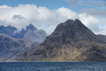 Vereinigtes Königreich, Schottland, Isle of Skye, Blick auf Cuillin hills - ELF000285