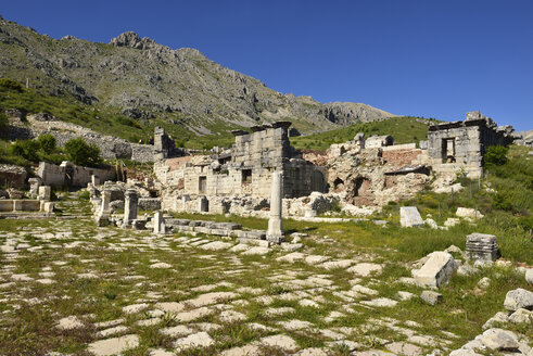 Türkei, Blick auf die Untere Agora - ES000438