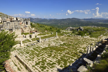 Türkei, Blick auf die Untere Agora - ES000437