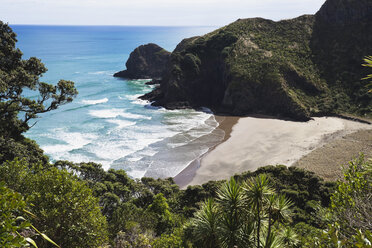 Neuseeland, Blick auf den Strand von Whites - GWF002321