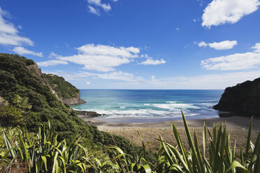 Neuseeland, Blick auf den Strand von Whites - GWF002322