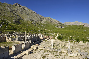 Turkey, View of archaeological site of Sagalassos - ES000460