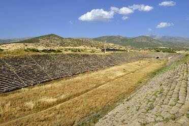 Turkey, Aydin Province, Caria, antique stadium at the archaelogical site of Aphrodisias - ES000457