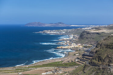 Spanien, Las Palmas, Blick auf die Atlantikküste - MAB000133